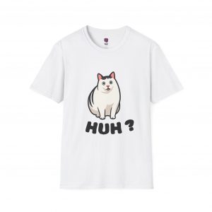 T-Shirt huh cat, unisexe