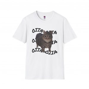 T-shirt OIIA cat unisexe