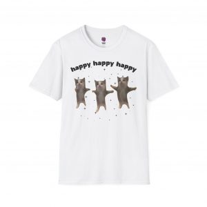 T-shirt happy happy happy unisexe